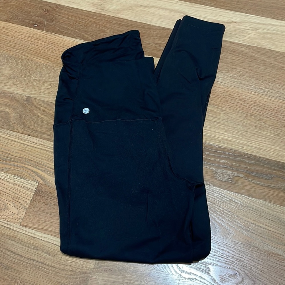 Zella mamasana live in maternity ankle leggings sz M